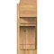 Ekena Millwork Merced Block Rough Sawn Outlooker, Western Red Cedar, 8"W x 16"D x 20"H OUT08X16X20MRC05RWR - alternate 3